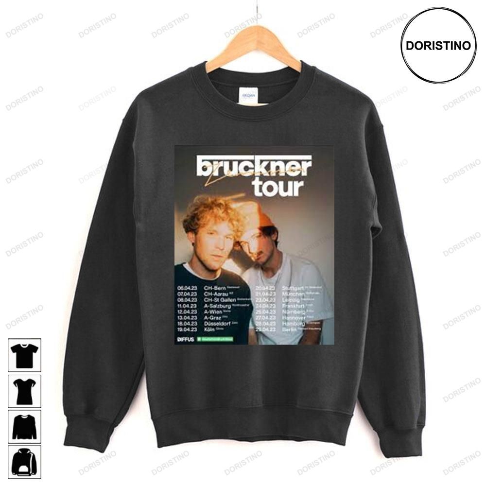 2023 Tour Bruckner Zerrissen Limited Edition T-shirts